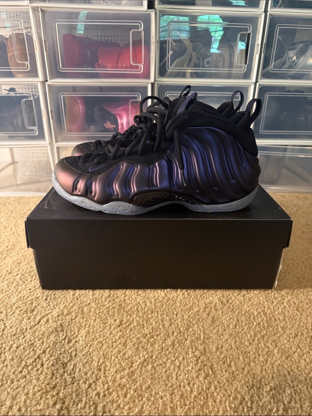 Nike Eggplant Foams